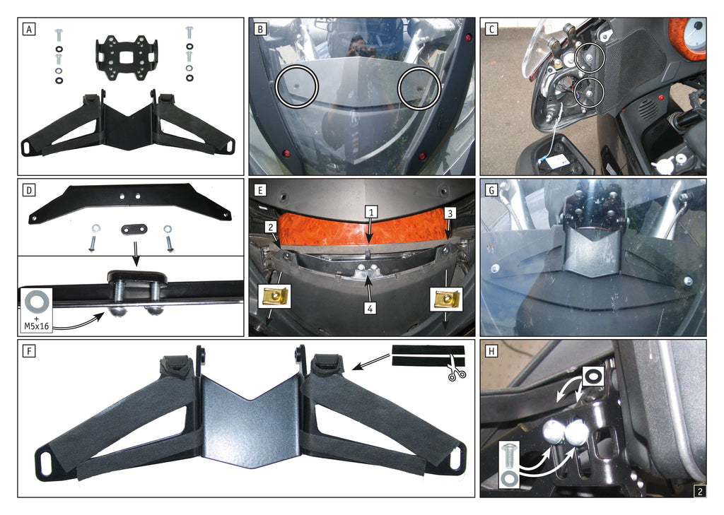 Portadispositivos R1200RT 05-09 - MOTOMEDIA