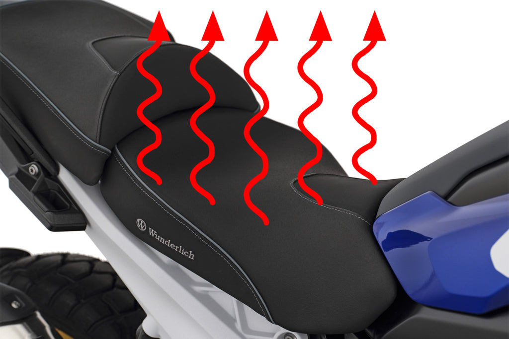 Asiento de pasajero Wunderlich AKTIVKOMFORT para BMW R 1300 GS