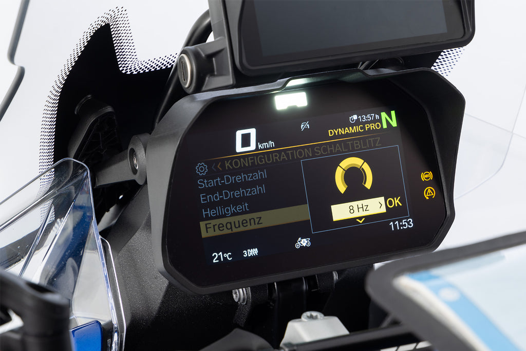 Visera de protección Wunderlich para TFT Connectivity Display