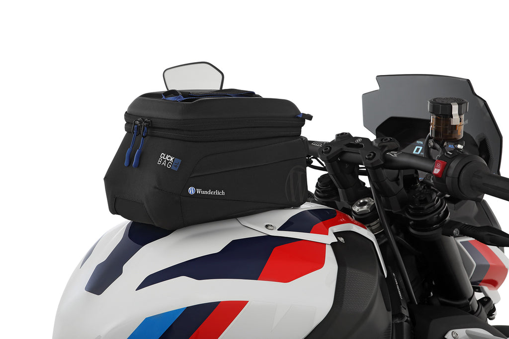 Bolsa sobredepósito Wunderlich con sistema CLICK BAG.