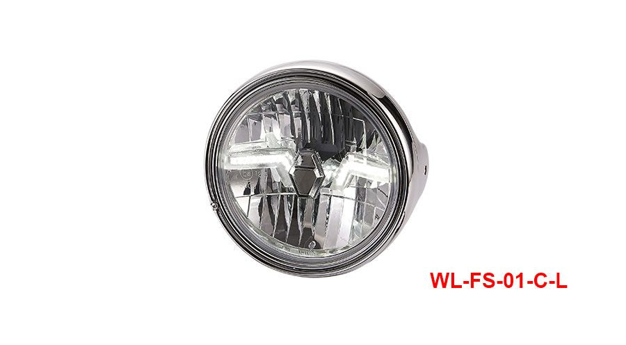 Faro LED color negro